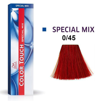 Wella Color Touch 0/45, Bezamoniakowa półtrwała farba do włosów 0/45 60ml - Wella