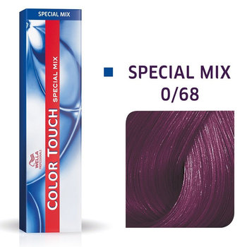 Wella Color Touch 0/68, Bezamoniakowa półtrwała farba do włosów 0/68 60ml - Wella