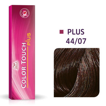 Wella Color Touch Plus 44/07, Bezamoniakowa półtrwała farba do włosów 44/07 60ml - Wella