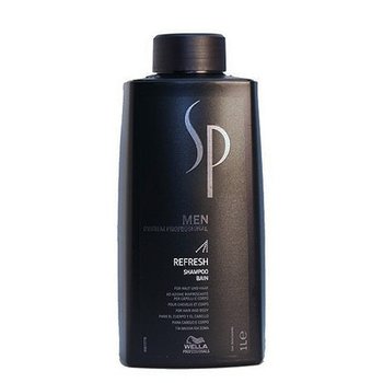 Wella SP, Men, szampon odświeżający do włosów i ciała dla mężczyzn, 1000 ml - Wella SP