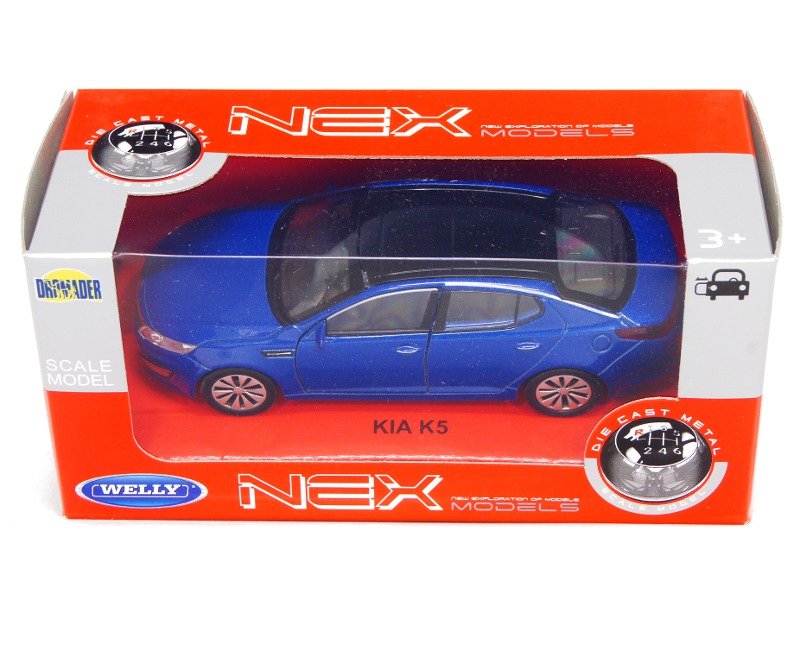 Welly 1:34 Kia Optima -niebieska - Welly | Sklep EMPIK.COM