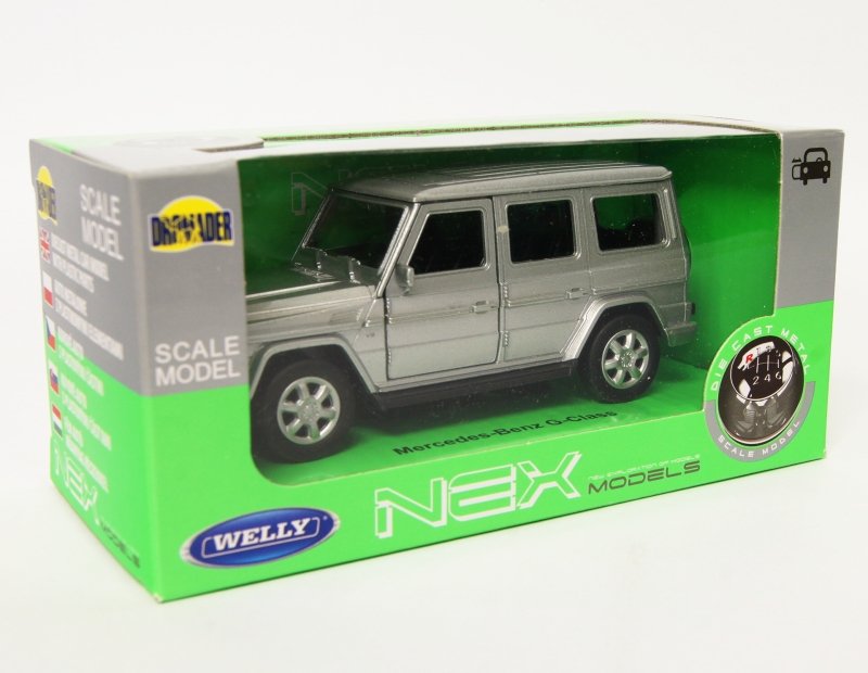 Welly 1:34 Mercedes-Benz G-Class -srebrny - Welly | Sklep EMPIK.COM
