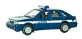 WELLY 1:39 Polonez Caro POLICJA -granatowy z białym pasem - Welly