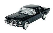 WELLY 1964 1/2 FORD MUSTANG COUPE CZARNY 1:24 SAMOCHÓD NOWY METALOWY MODEL