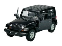 WELLY 2007 JEEP WRANGLER RUBICON Z DACHEM CZARNY 1:34 39885