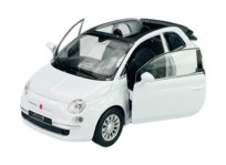 WELLY 2010 FIAT 500C BIAŁY 1:34 43612