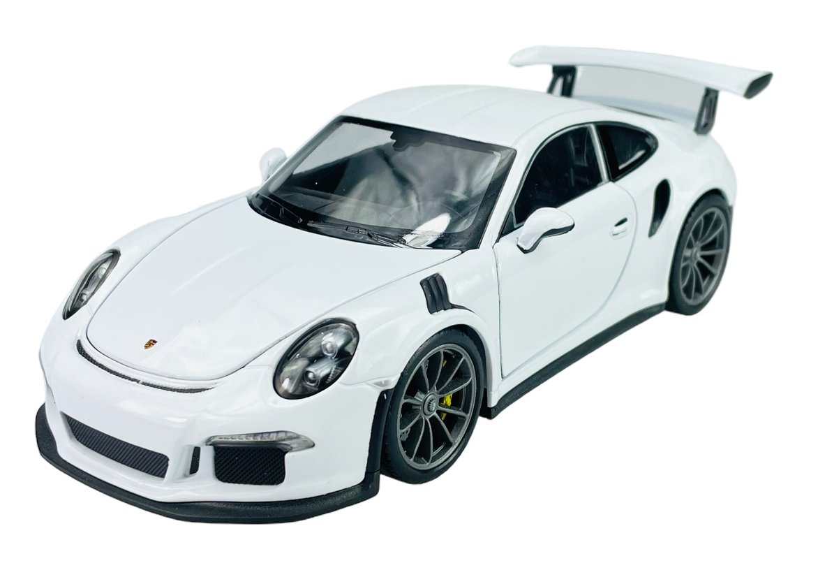 Фото - Машинка Welly  Porsche 911 Gt3 Rs Biały 1:24 Samochów Nowy Metalowy Model  2016