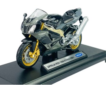 Welly Aprilia Rsv 1000 R Factory 1:18 Motocykl Nowy Metalowy Model - Welly