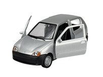 Welly Fiat Seicento Srebrny 1:34 43855