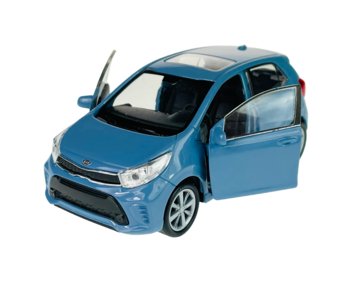 Welly Kia New Picanto Niebieska 1:34 Samochód Nowy Metalowy Model - Welly