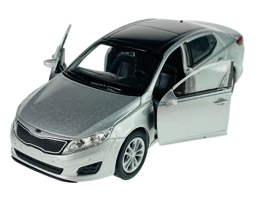 Welly Kia Optima Fl Srebrna 1:34 Samochód Nowy Metalowy Model - Welly ...