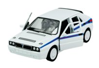 WELLY LANCIA DELTA HF INTEGRALE EVOLUZIONE MARTINI 5 BIAŁY 1:34 SAMOCHÓD NOWY METALOWY MODEL