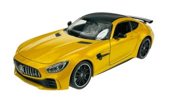 Welly Mercedes Amg Gt R Żółty 1:24 Samochów Nowy Metalowy Model - Welly