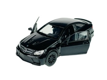 Welly Mercedes-Benz C 63 Amg Coupe Black Series Czarny 1:34 Samochód Nowy Metalowy Model - Welly