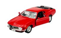 WELLY OLD TIMER 1970 FORD MUSTANG BOSS 302 CZERWONY 1:34 49767