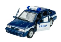 Welly Polonez Caro Plus Policja Białe Drzwi 1:34 Samochód Nowy Metalowy Model
