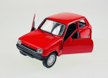 WELLY RENAULT 5 CZERWONY 1:34 SAMOCHÓD NOWY METALOWY MODEL - Welly