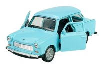 Welly Trabant 601 Niebieski 1:34 Samochód Nowy Metalowy Model