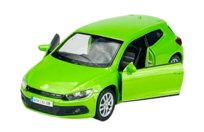 Welly Vw Volkswagen Scirocco Zielony 1:34 Samochód Nowy Metalowy Model
