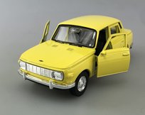 Welly Wartburg 353 Żółty 1:34 Samochód Nowy Metalowy Model