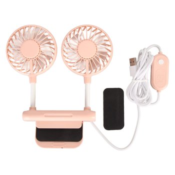 Wentylator do monitora, 2 głowice, 3 prędkości, klips do komputera - other