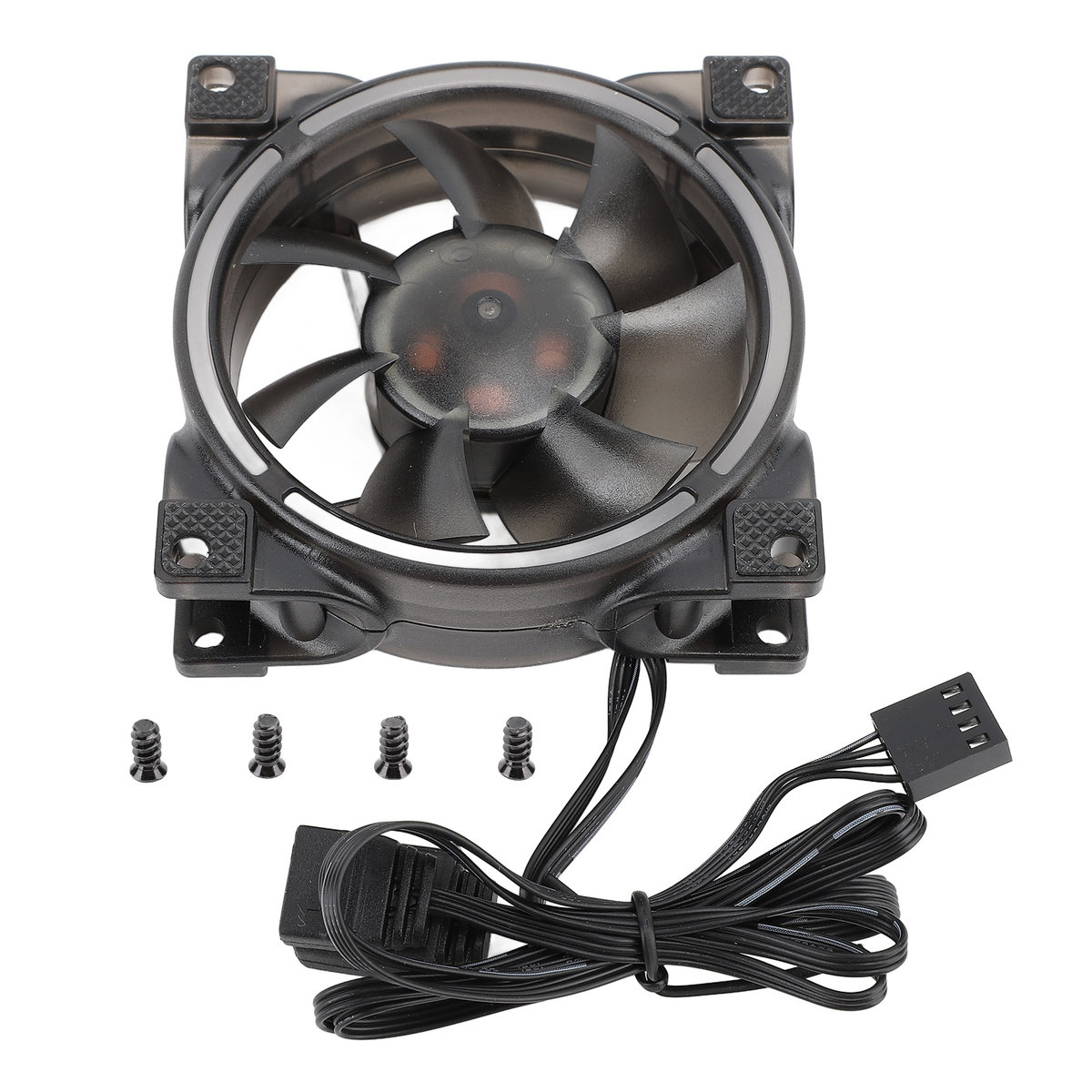80 mm Lüfter, PWM 5V ARGB Gehäuselüfter, RGB Lüfter, 7