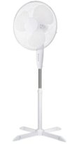 Wentylator Kinzo Cooling 40cm, Biały , 112.5 -125 cm, 45 W, Wiatrak