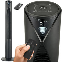 Wentylator Kolumnowy Wiatrak Stojący Podłogowy + Jonizacja Cichy Z Pilotem