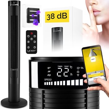 Wentylator kolumnowy YOER XXL Spiro TF03BK - Yoer