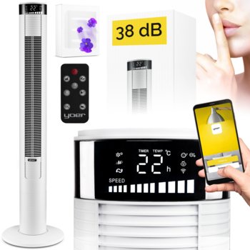 Wentylator kolumnowy YOER XXL Spiro TF03W - Yoer