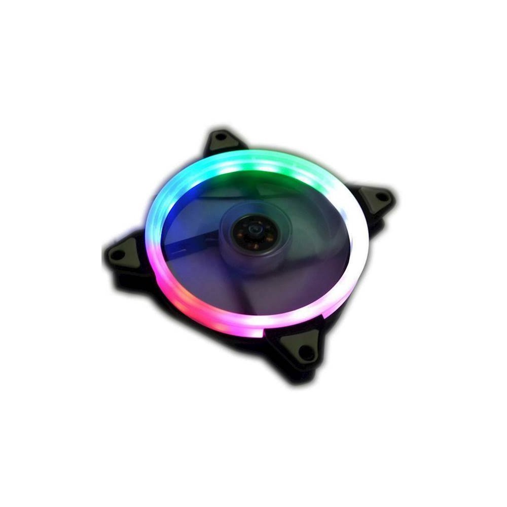 Zdjęcia - Chłodzenie BANDIT Wentylator Komputerowy  Bp-fsrrrgb Led/rgb Rainbow Ring 120mm. 