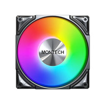 Wentylator Montech Metal Pro 12 ARGB PWM Black 120mm Montech