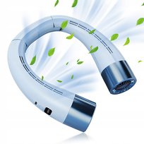 WENTYLATOR NA SZYJĘ 2000mAh 5 PRĘDKOŚCI USB MINI PRZENOŚNY