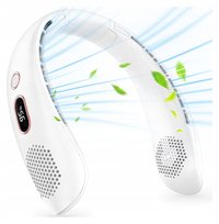 Wentylator na szyję JXS-GB3 Mobilny, BezłopatkowyUSB, Chłodzenie 360°