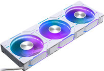 Wentylator Phanteks D30 PWM Reverse Airflow ARGB 120mm zestaw 3 szt, biały PHANTEKS