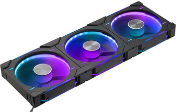 Wentylator Phanteks D30 PWM Reverse Airflow ARGB 140mm zestaw 3 szt, czarny - Phanteks