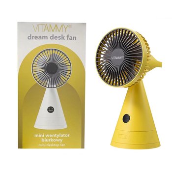 Wentylator przenośny VITAMMY Dream Desk Fan żółty - Vitammy