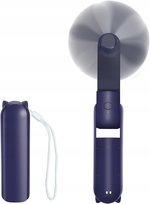 Wentylator ręczny Jsdoin 3 biegi + powerbank 2000mAh USB-C