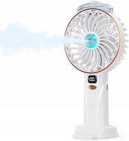 Wentylator ręczny z mgiełką DDHTSAL 4000mAh, 5 prędkości, LED