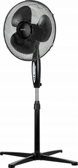MPM Mpm Czarny Wentylator Stojący Mwp-25/C