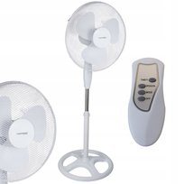 WENTYLATOR STOJĄCY PODŁOGOWY WIATRAK OSCYLACJA REGULACJA PRĘDKOŚCI MOCNY