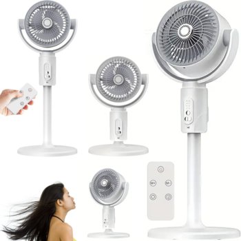 Wentylator Stojący Wiatrak Podłogowy Pilot Oscylacja 3D Aromaterapia 3W1 - Inny producent