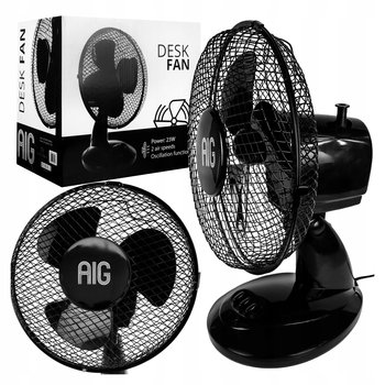 Wentylator Wiatrak Biurowy Stołowy Cichy 23W Biurkowy Kompaktowy Oscylacja - Inny producent
