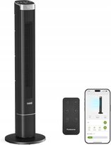 Wentylator Wiatrak Pureborne 102 cm, obrotowy wieżowy 90° PILOT APLIKACJA