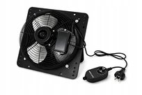 WENTYLATOR WYCIĄGOWY EXHAUST FAN EUT-300 CZARNY