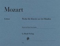 Werke für Klavier zu vier Händen Mozart Wolfgang Amadeus