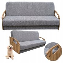 Wersalka rozkładana do spania z wąskimi bokami 200 Sofa Kanapa KORA RETRO Meblobol