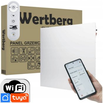 WERTBERG panel grzejnik na podczerwień promiennik IR 5.45 WiFi - Wertberg