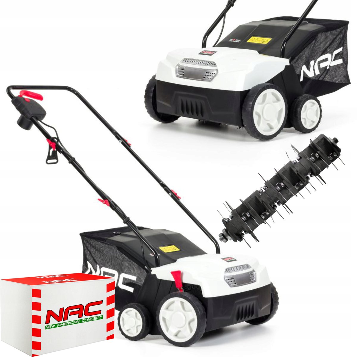 Wertykulator elektryczny NAC SCE140-W, 1400 W