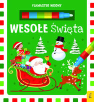 Wesołe Święta. Flamaster wodny